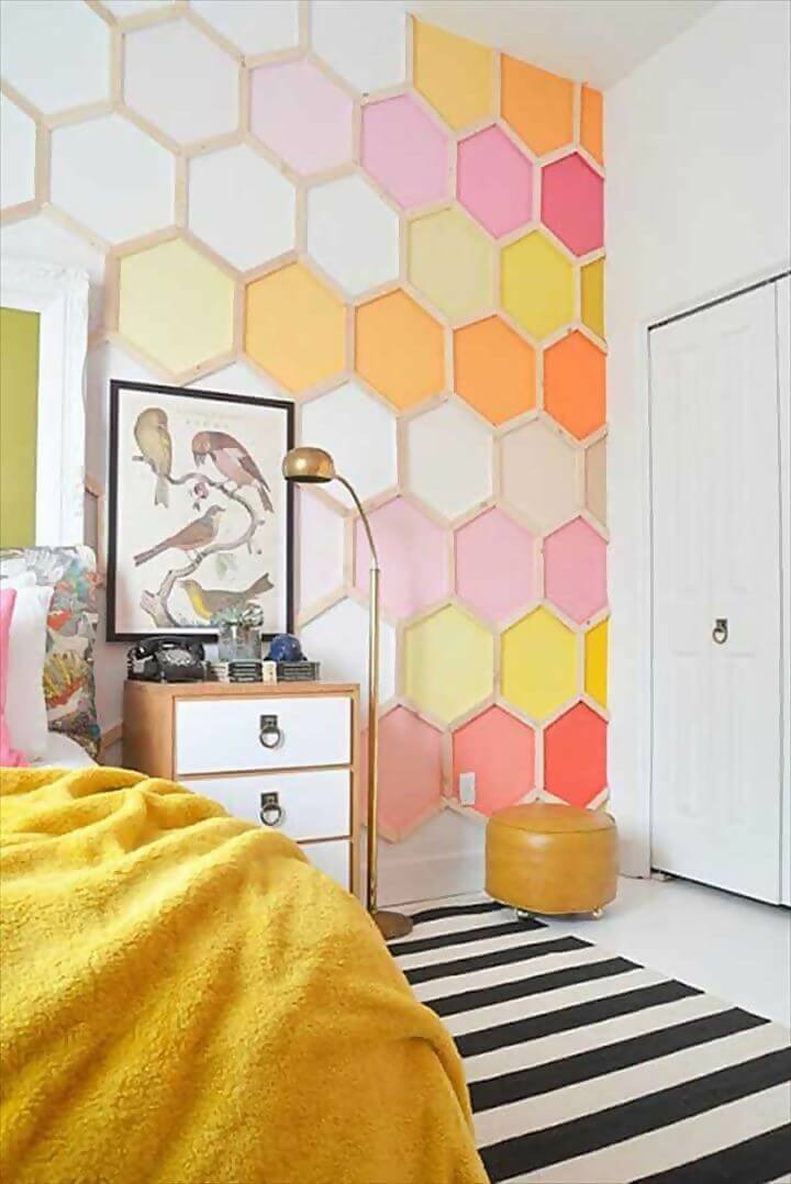 Honeycomb creative wallpaper