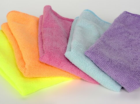 Industrial cleaning rags